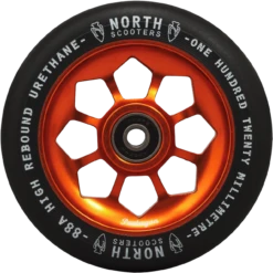 North Scooters Pentagon 88A Scooter Wheels 120mm - Pair -Lucky shop 170085 55361.1677283552