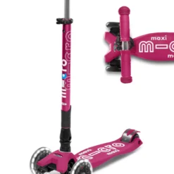 Micro - Maxi Deluxe Foldable LED Scooter
