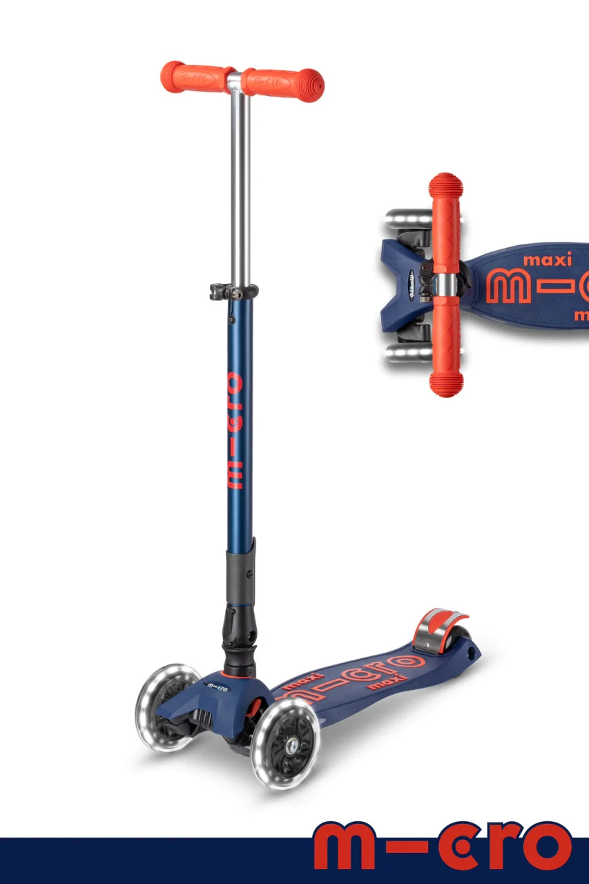 Micro - Maxi Deluxe Foldable LED Scooter 11 Micro - Maxi Deluxe Foldable LED Scooter - Image 9