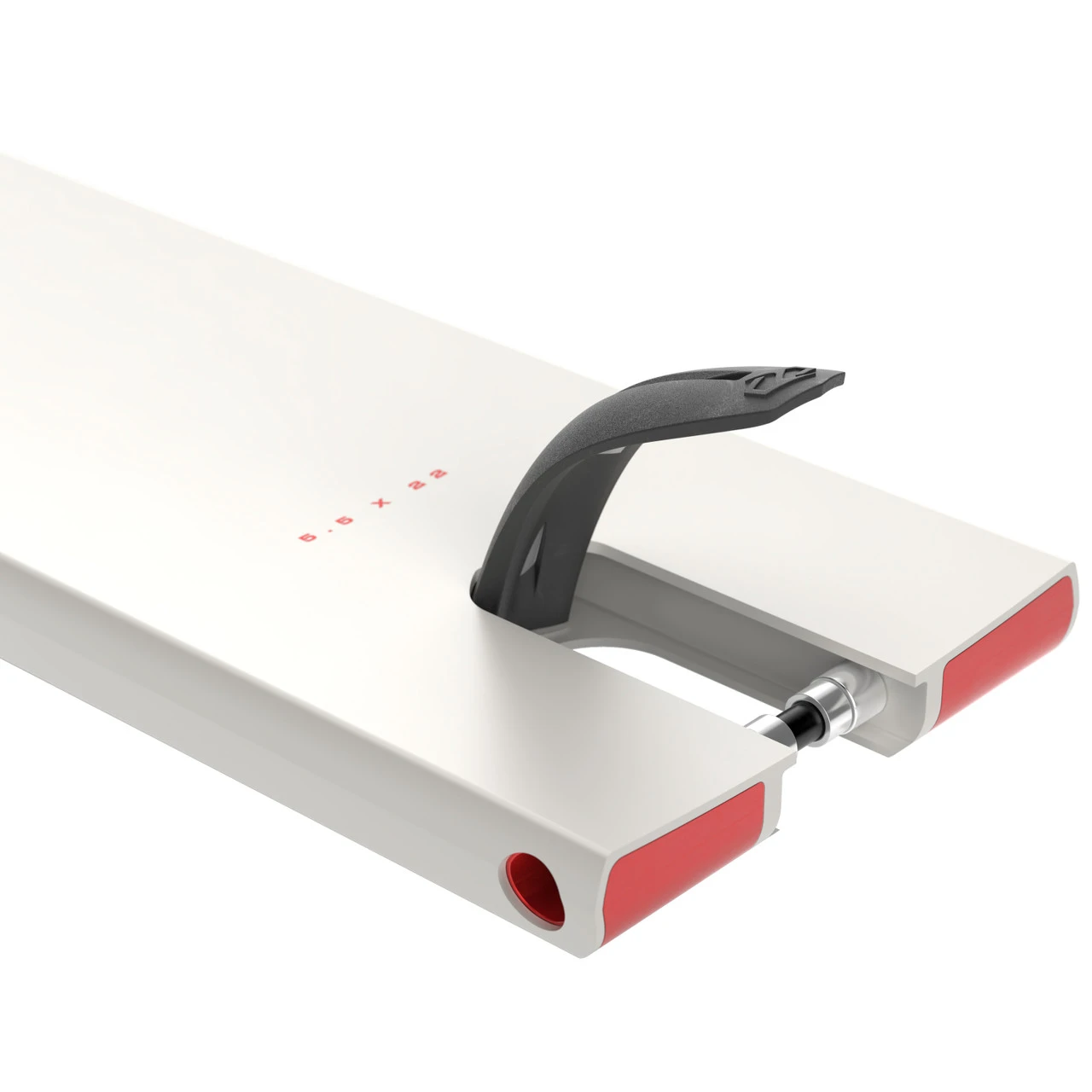 Fuzion - Entropy 2.0 Boxed Deck - 5.5 X 22 - Polished White 11 Fuzion - Entropy 2.0 Boxed Deck - 5.5 X 22 - Polished White - Image 9