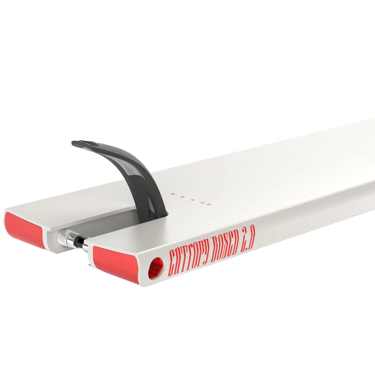 Fuzion - Entropy 2.0 Boxed Deck - 5.5 X 22 - Polished White 8 Fuzion - Entropy 2.0 Boxed Deck - 5.5 X 22 - Polished White - Image 6