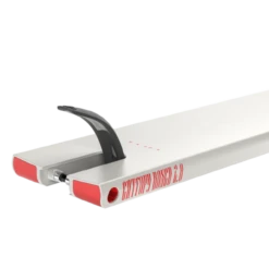 Fuzion - Entropy 2.0 Boxed Deck - 5 X 20.5 - Polished White -Lucky shop 5x20.5 White RearCloseup1 600x crop center 25964.1639684376