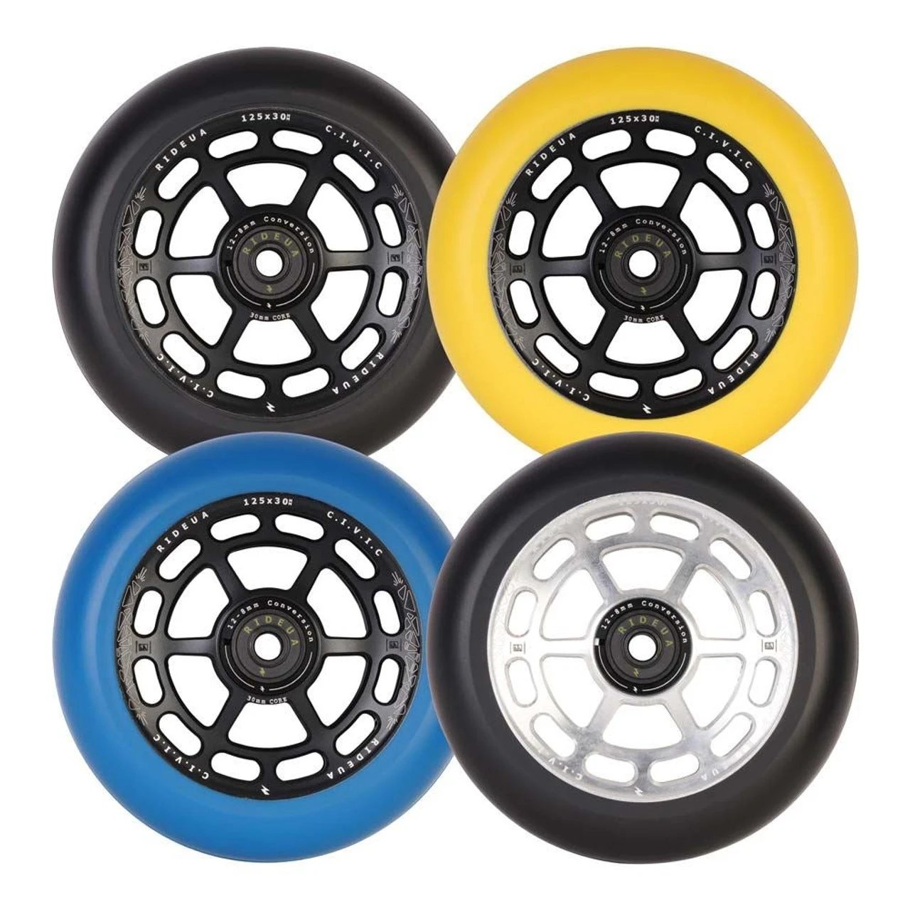 UrbanArtt Civic 125 X 30mm Wheels 3 UrbanArtt Civic 125 X 30mm Wheels