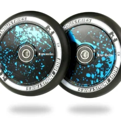 Root Industries - 110mm AIR Wheels -Lucky shop AIR 110mm Black Blue Splatter 9350759054368 31565.1652389637