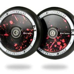 Root Industries - 110mm AIR Wheels -Lucky shop AIR 110mm Black Red Splatter 9350759054375 57782.1652389637