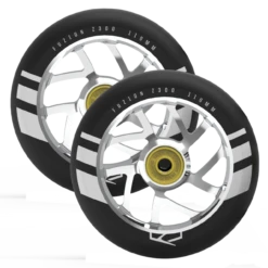 Fuzion Flight Wheel 110mm (Pair) 17 Fuzion Flight Wheel 110mm (Pair) -Lucky shop Fuzion 110MM Black Silver Flight Wheel 2 pack 1000x1000 80884.1655911819