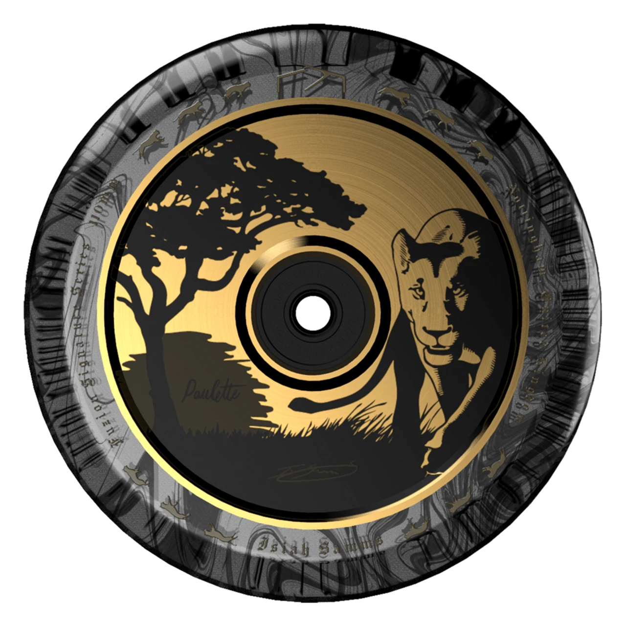 Fuzion Isiah Samms 110mm Signature Wheels 4 Fuzion Isiah Samms 110mm Signature Wheels - Image 2