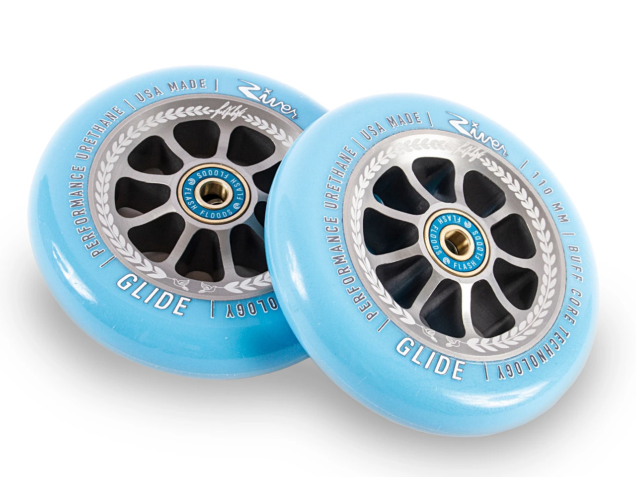 River Wheel Co. - Glides 110mm Wheels 3 River Wheel Co. - Glides 110mm Wheels