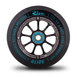 River Wheel Co. - Glides 110mm Wheels 24 River Wheel Co. - Glides 110mm Wheels -Lucky shop Kevin Austin Runaway Glides Single 43757.1635463635