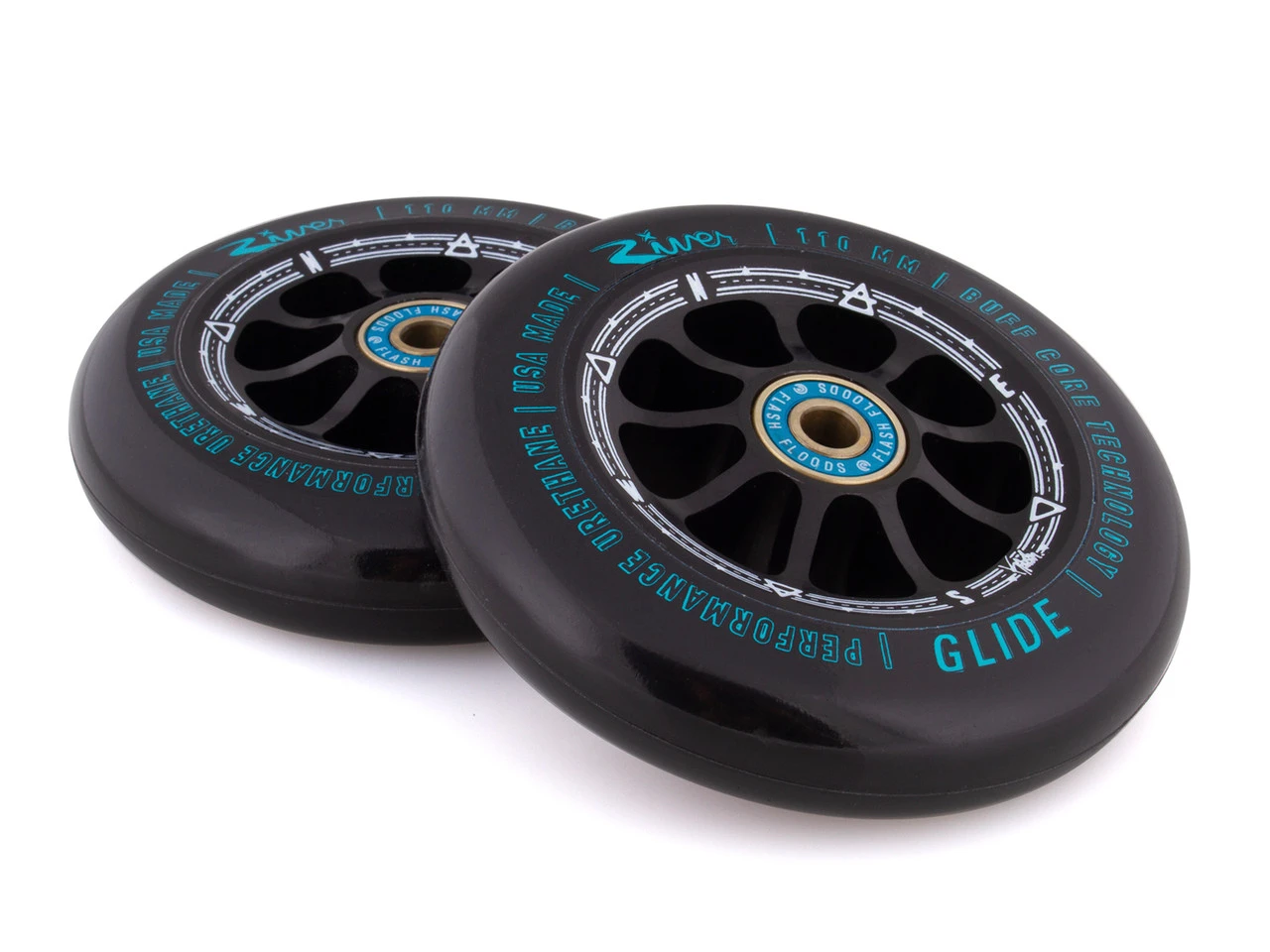 River Wheel Co. - Glides 110mm Wheels 6 River Wheel Co. - Glides 110mm Wheels - Image 4