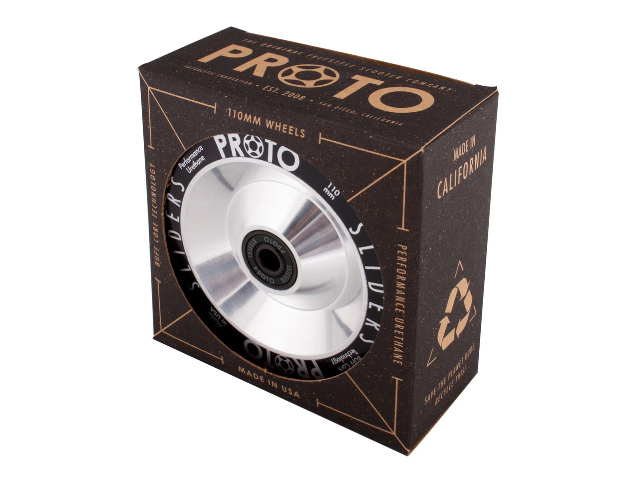 PROTO – Classic Full Core Sliders 110mm (Black On Raw) 5 PROTO – Classic Full Core Sliders 110mm (Black On Raw) - Image 3