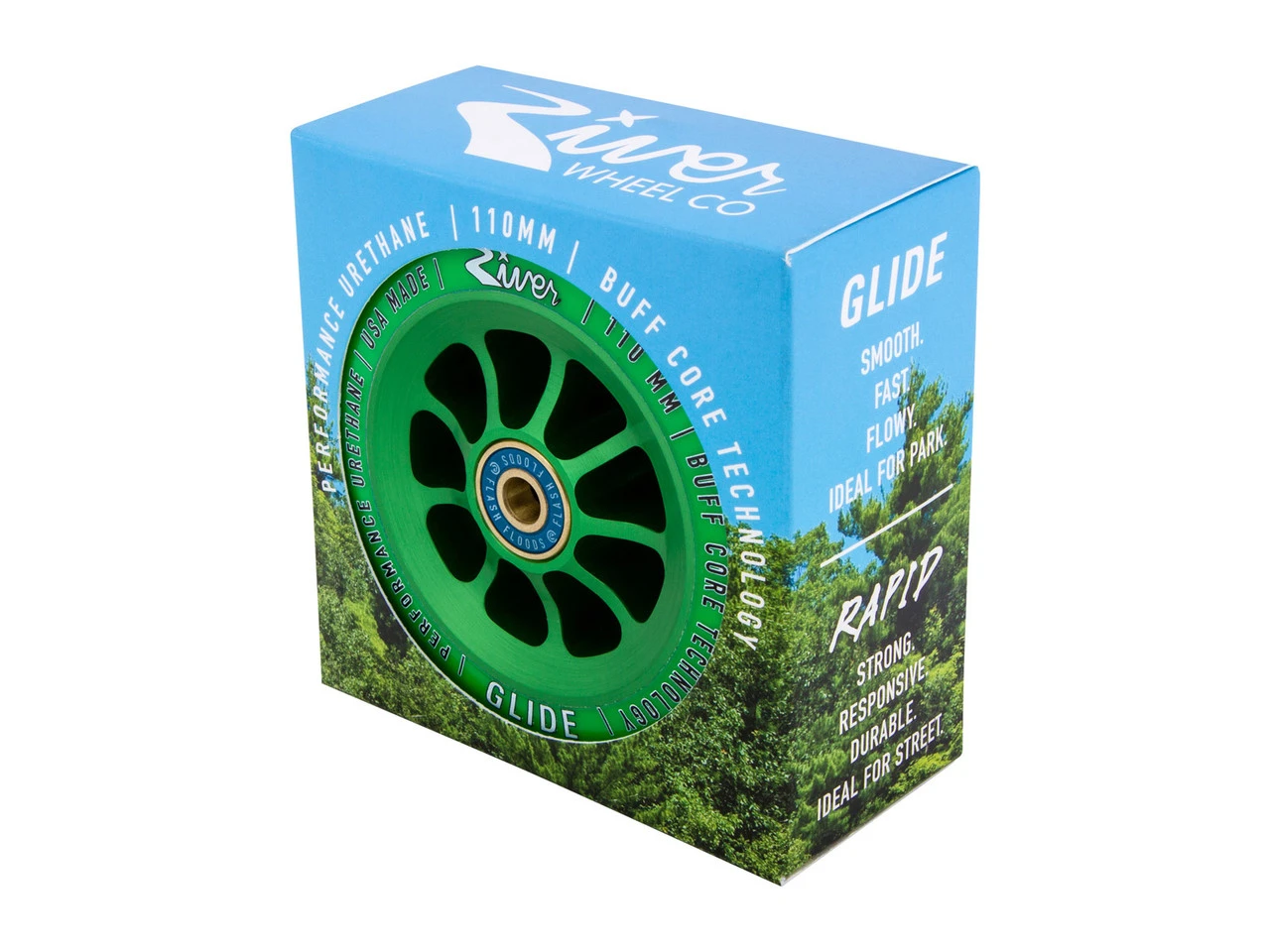 River Wheel Co. - Glides 110mm Wheels 9 River Wheel Co. - Glides 110mm Wheels - Image 7