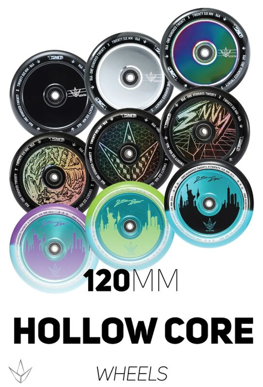 Envy Hollow Core Wheel 120mm 3 Envy Hollow Core Wheel 120mm