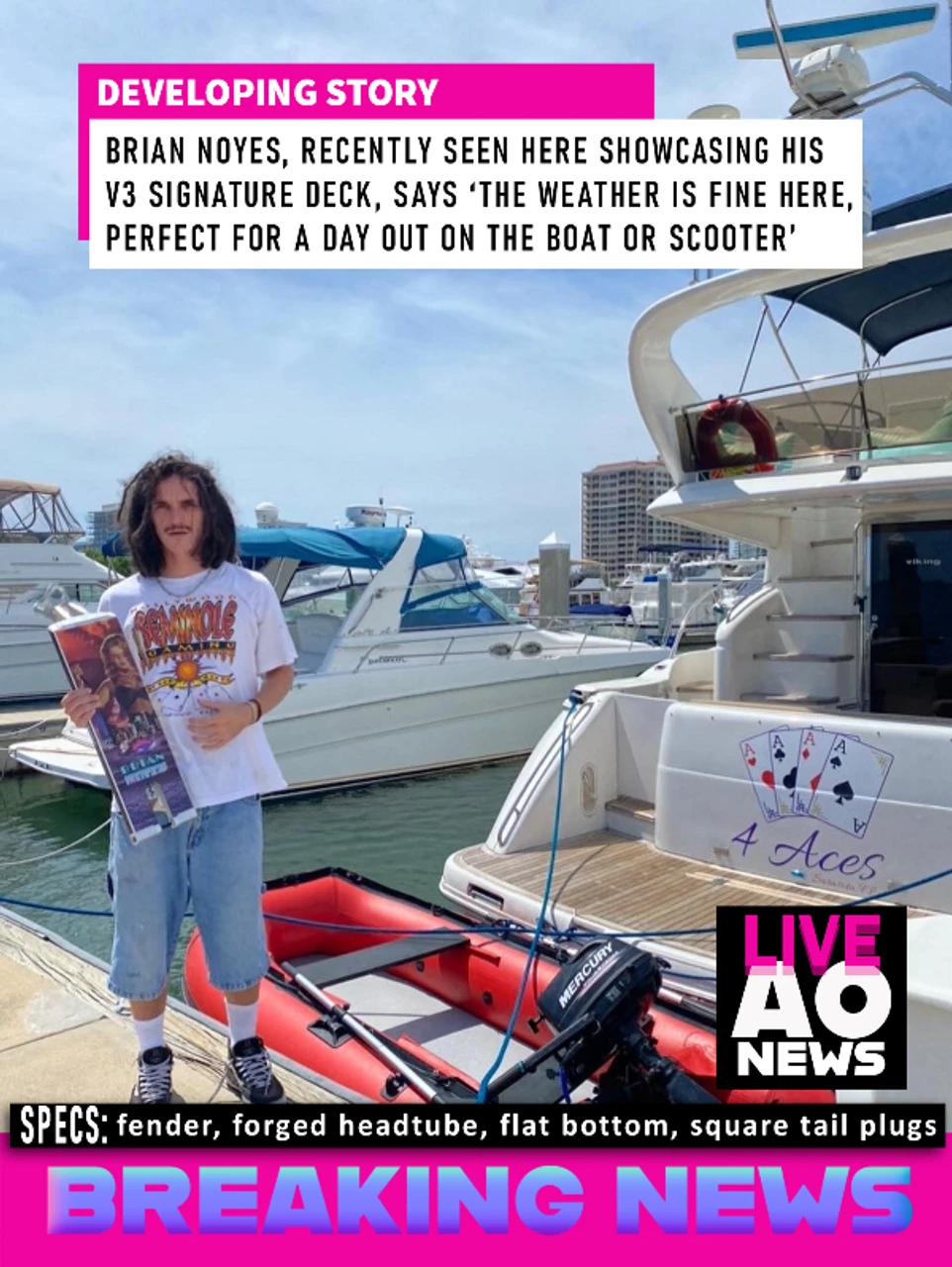 AO - Brian Noyes V3 Scooter Deck 6 AO - Brian Noyes V3 Scooter Deck - Image 4