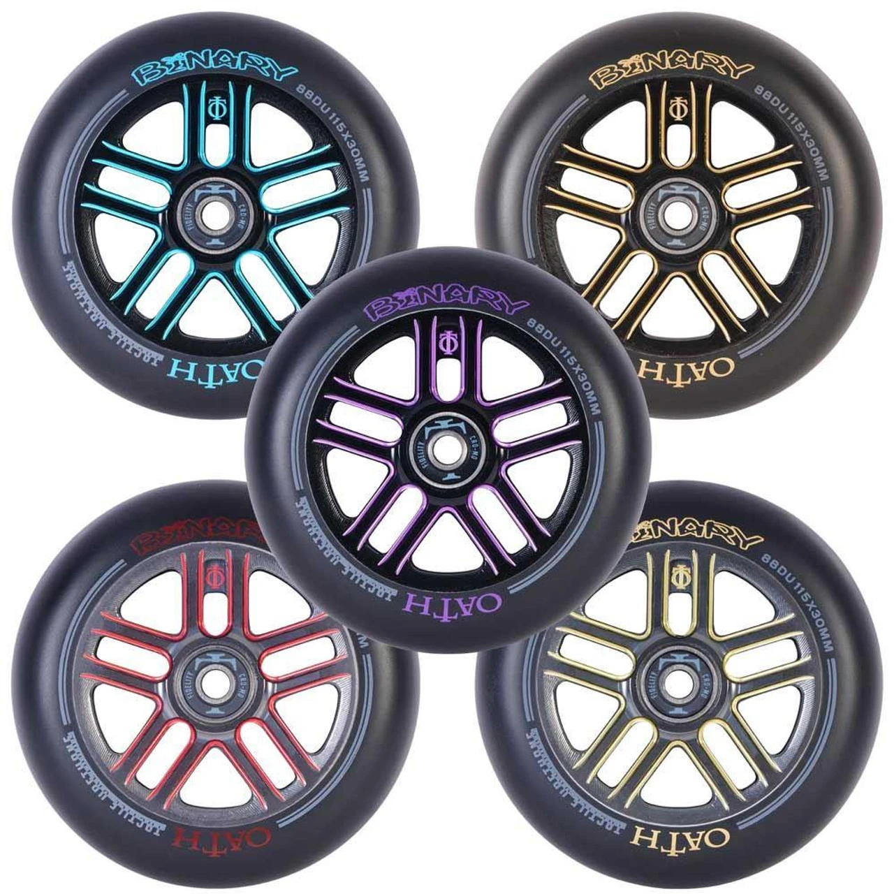 Oath Binary 115mm X 30mm Wheels 3 Oath Binary 115mm X 30mm Wheels