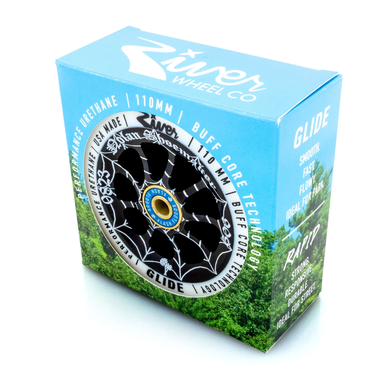 River Wheel Co. - Glides 110mm Wheels 19 River Wheel Co. - Glides 110mm Wheels - Image 17