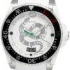 GUCCI Dive 40MM SS White Snake Motif Dial Rubber Men's Watch YA136330 -Lucky shop gucci watches gucci dive 40mm ss white snake motif dial rubber mens watch ya136330 73139.1668031297