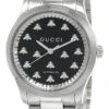 GUCCI G-Timeless 38MM AUTO BLK Onyx Stone Dial Unisex Watch YA1264130 -Lucky shop gucci watches gucci g timeless 38mm auto blk onyx stone dial unisex watch ya1264130 55390.1653075584