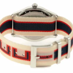 GUCCI G-Timeless 38MM White/Red/Blue Dial Nylon Men's Watch YA1264071 12 GUCCI G-Timeless 38MM White/Red/Blue Dial Nylon Men's Watch YA1264071 -Lucky shop gucci watches gucci g timeless 38mm whiteredblue dial nylon mens watch ya1264071 26679.1653343450
