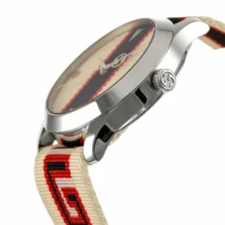 GUCCI G-Timeless 38MM White/Red/Blue Dial Nylon Men's Watch YA1264071 10 GUCCI G-Timeless 38MM White/Red/Blue Dial Nylon Men's Watch YA1264071 -Lucky shop gucci watches gucci g timeless 38mm whiteredblue dial nylon mens watch ya1264071 46580.1653071520