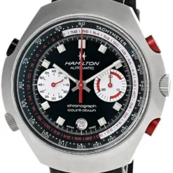 HAMILTON Chrono-Matic AUTO Limited Edition Black Dial Watch H51616731