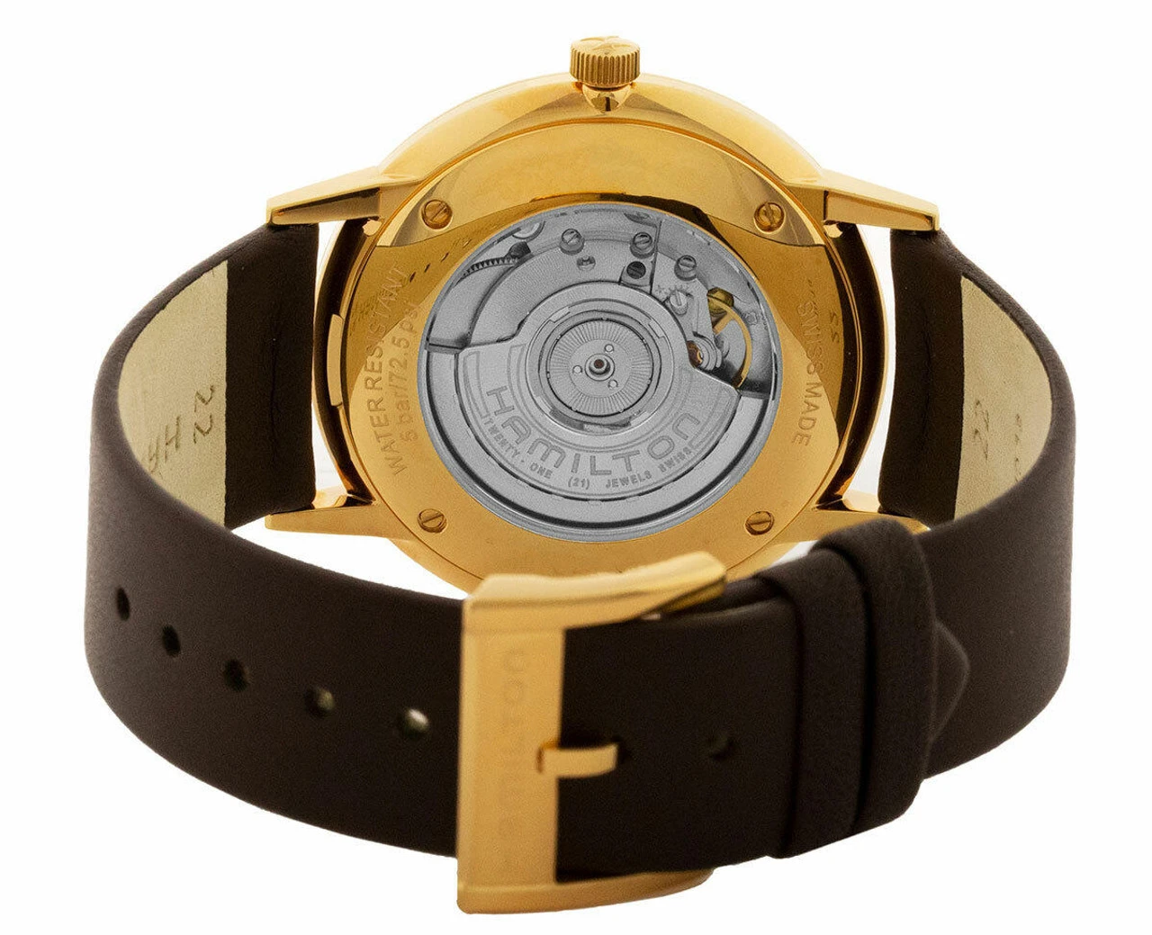 HAMILTON Intra-Matic 42MM Automatic Brown Dial Men's Watch H38745501 5 HAMILTON Intra-Matic 42MM Automatic Brown Dial Men's Watch H38745501 - Image 3