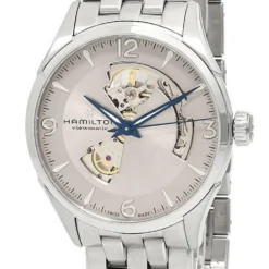 HAMILTON Jazzmaster 42MM Automatic SS Open Heart Men's Watch H32705121