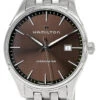 HAMILTON Jazzmaster Gent 40MM QTZ SS Brown Dial Men's Watch H32451101 -Lucky shop hamilton watches hamilton jazzmaster gent 40mm qtz ss brown dial mens watch h32451101 43481.1653346102