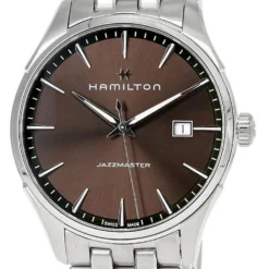 HAMILTON Jazzmaster Gent 40MM QTZ SS Brown Dial Men's Watch H32451101