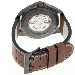 HAMILTON Khaki Pilot 42MM AUTO Black Dial Leather Men's Watch H64605531 -Lucky shop hamilton watches hamilton khaki pilot 42mm auto black dial leather mens watch h64605531 01089.1685660380