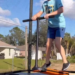 Ipozon Trampoline Scooter -Lucky shop kai use ipozon trampscoot to practice tricks so good 44784.1677710560