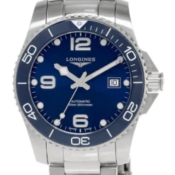LONGINES HydroConquest 41MM Blue Dial Ceramic Bezel Men's Watch L3.781.4.96.6