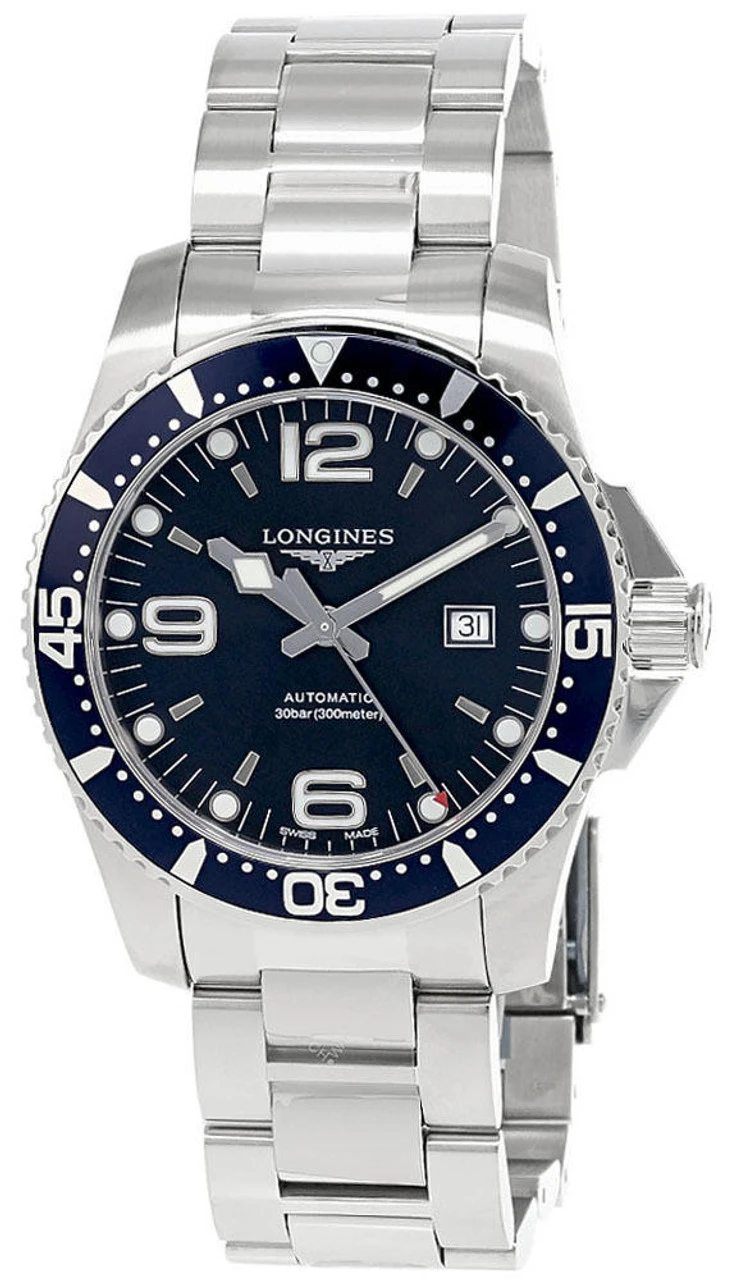 LONGINES HydroConquest 44MM S-Steel Blue Dial Men's Watch L3.841.4.96.6 3 LONGINES HydroConquest 44MM S-Steel Blue Dial Men's Watch L3.841.4.96.6