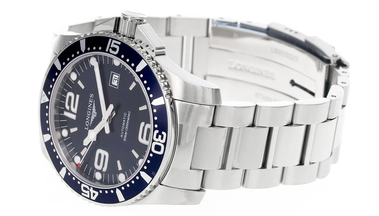 LONGINES HydroConquest 44MM S-Steel Blue Dial Men's Watch L3.841.4.96.6 4 LONGINES HydroConquest 44MM S-Steel Blue Dial Men's Watch L3.841.4.96.6 - Image 2