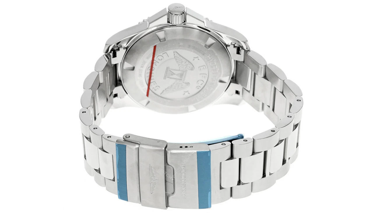 LONGINES HydroConquest 44MM S-Steel Blue Dial Men's Watch L3.841.4.96.6 5 LONGINES HydroConquest 44MM S-Steel Blue Dial Men's Watch L3.841.4.96.6 - Image 3