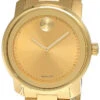 MOVADO Bold 42MM QTZ Gold-Tone Dial SS Link Bracelet Men's Watch 3600258 -Lucky shop movado watches movado bold 42mm qtz gold tone dial ss link bracelet mens watch 3600258 40529.1676362975