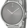 MOVADO Bold 42MM Stainless Steel Gray Dial Mesh Men's Watch 3600599 -Lucky shop movado watches movado bold 42mm stainless steel gray dial mesh mens watch 3600599 04266.1678819025