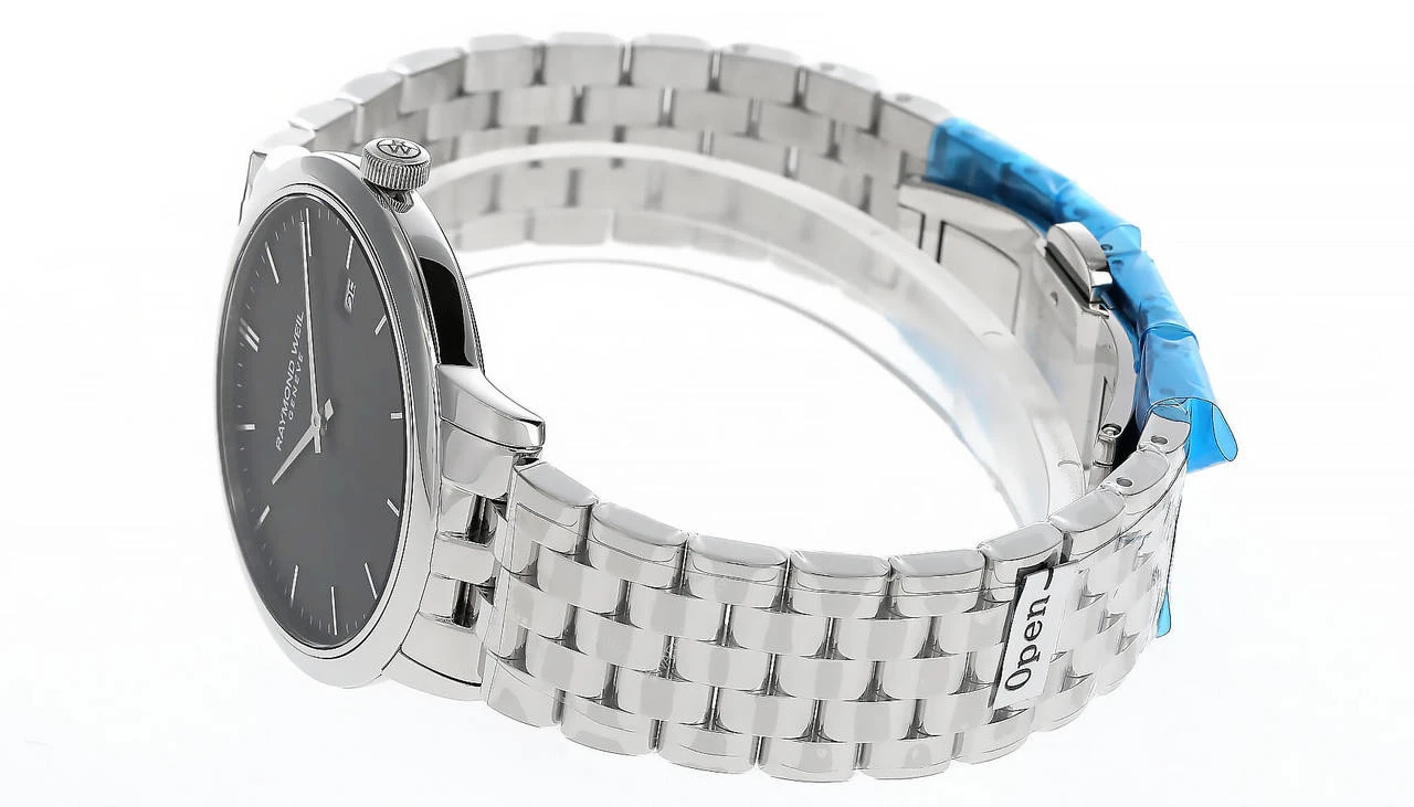 RAYMOND WEIL Toccata 39MM SS Gray Dial Men's Watch 5485-ST-60001 4 RAYMOND WEIL Toccata 39MM SS Gray Dial Men's Watch 5485-ST-60001 - Image 2