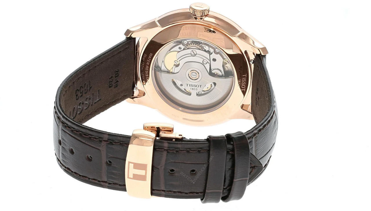 TISSOT Chemin Des Tourelles 39MM AUTO Silver Dial Men's Watch T139.807.36.031.00 5 TISSOT Chemin Des Tourelles 39MM AUTO Silver Dial Men's Watch T139.807.36.031.00 - Image 3