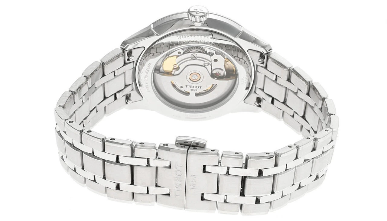 TISSOT Chemin Des Tourelles 39MM AUTO SS Men's Watch T139.807.11.061.00 5 TISSOT Chemin Des Tourelles 39MM AUTO SS Men's Watch T139.807.11.061.00 - Image 3