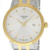 TISSOT Classic Dream 42MM SS Two-Tone Silver Dial Men's Watch T129.410.22.031.00 -Lucky shop tissot watches tissot classic dream 42mm ss two tone silver dial mens watch t1294102203100 93452.1681416954