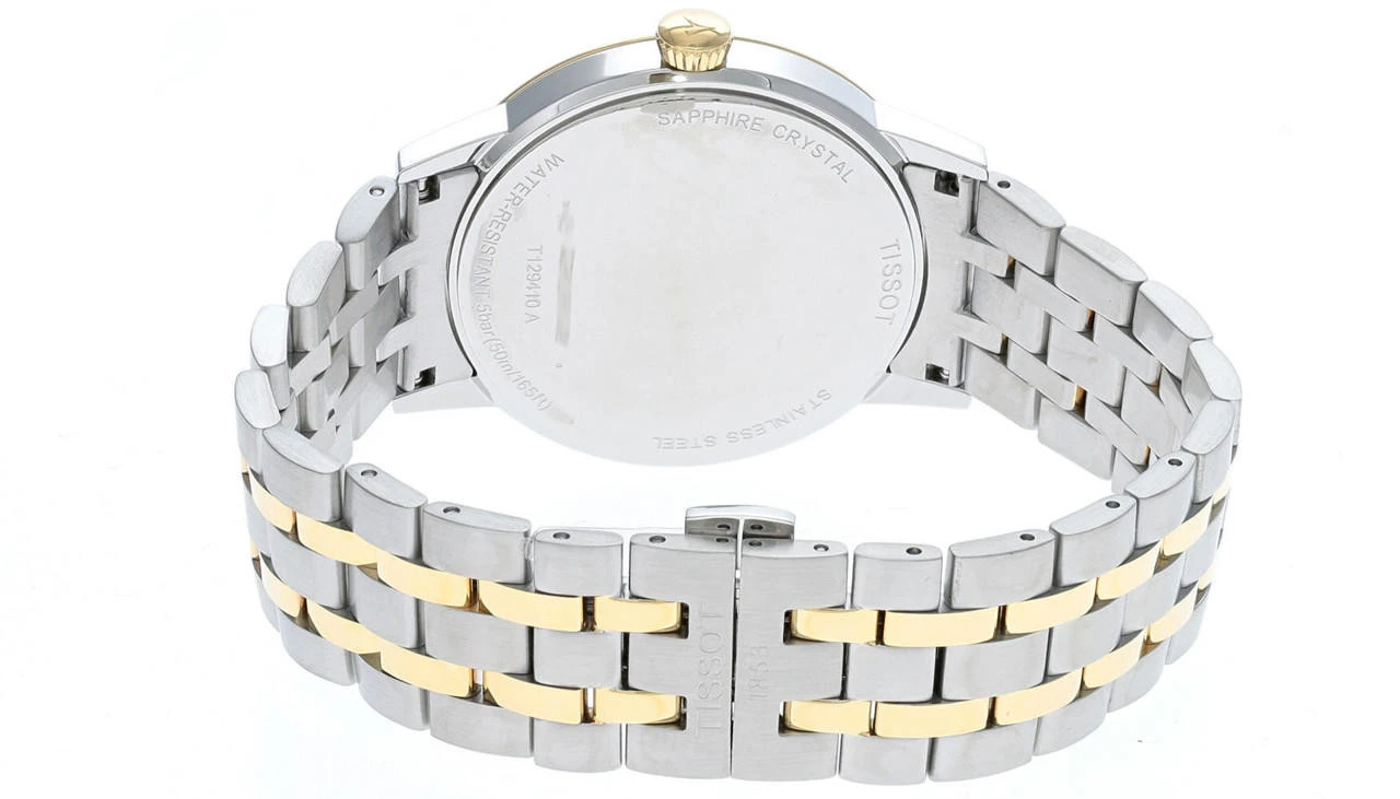 TISSOT Classic Dream 42MM SS Two-Tone Silver Dial Men's Watch T129.410.22.031.00 5 TISSOT Classic Dream 42MM SS Two-Tone Silver Dial Men's Watch T129.410.22.031.00 - Image 3