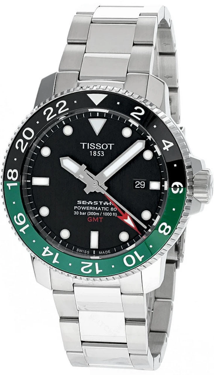 TISSOT Seastar 1000 46MM AUTO SS Black Dial Men's Watch T120.429.11.051.01 3 TISSOT Seastar 1000 46MM AUTO SS Black Dial Men's Watch T120.429.11.051.01