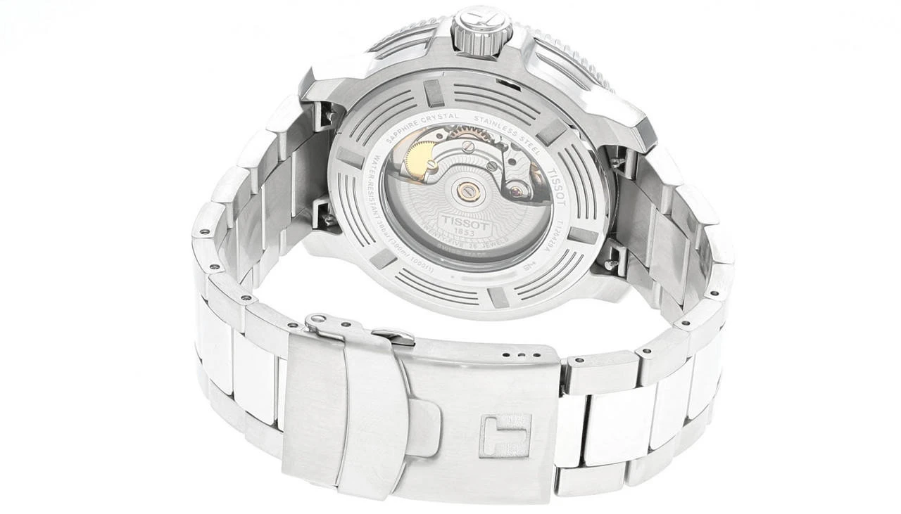 TISSOT Seastar 1000 46MM AUTO SS Black Dial Men's Watch T120.429.11.051.01 5 TISSOT Seastar 1000 46MM AUTO SS Black Dial Men's Watch T120.429.11.051.01 - Image 3